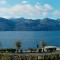 Blick vom Gardasee - Villa Bruna in Malcesine - direkt am See